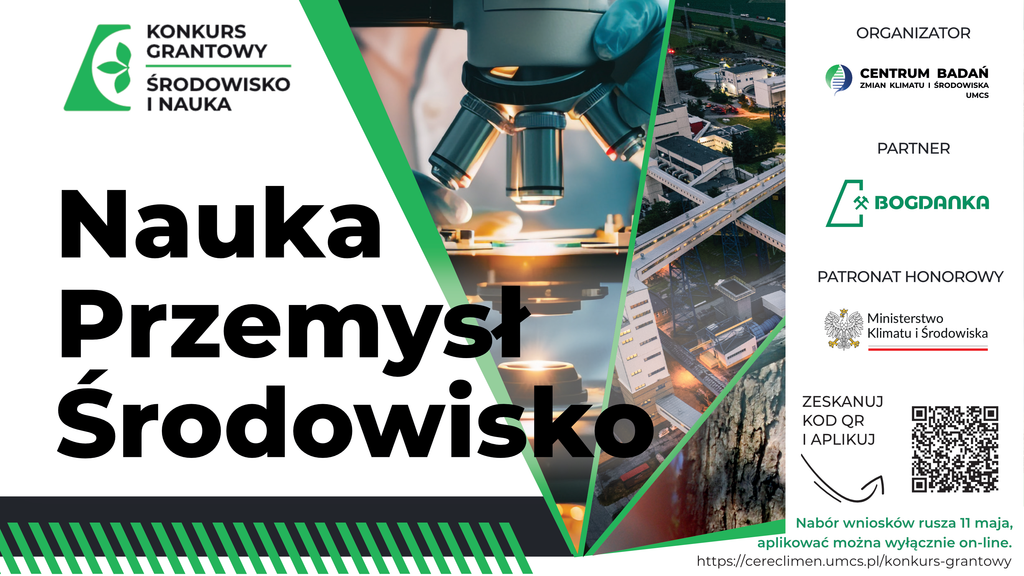 Znamy wyniki Konkursu Grantowego „Środowisko i nauka”! 2 Banner konkurs grantowy 1
