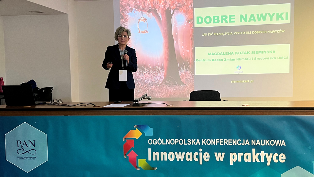 Centrum CeReClimEn UMCS na XIII Ogólnopolskiej Konferencji Naukowej „Innowacje w praktyce 2026” 1 Zdjecie glowne 1