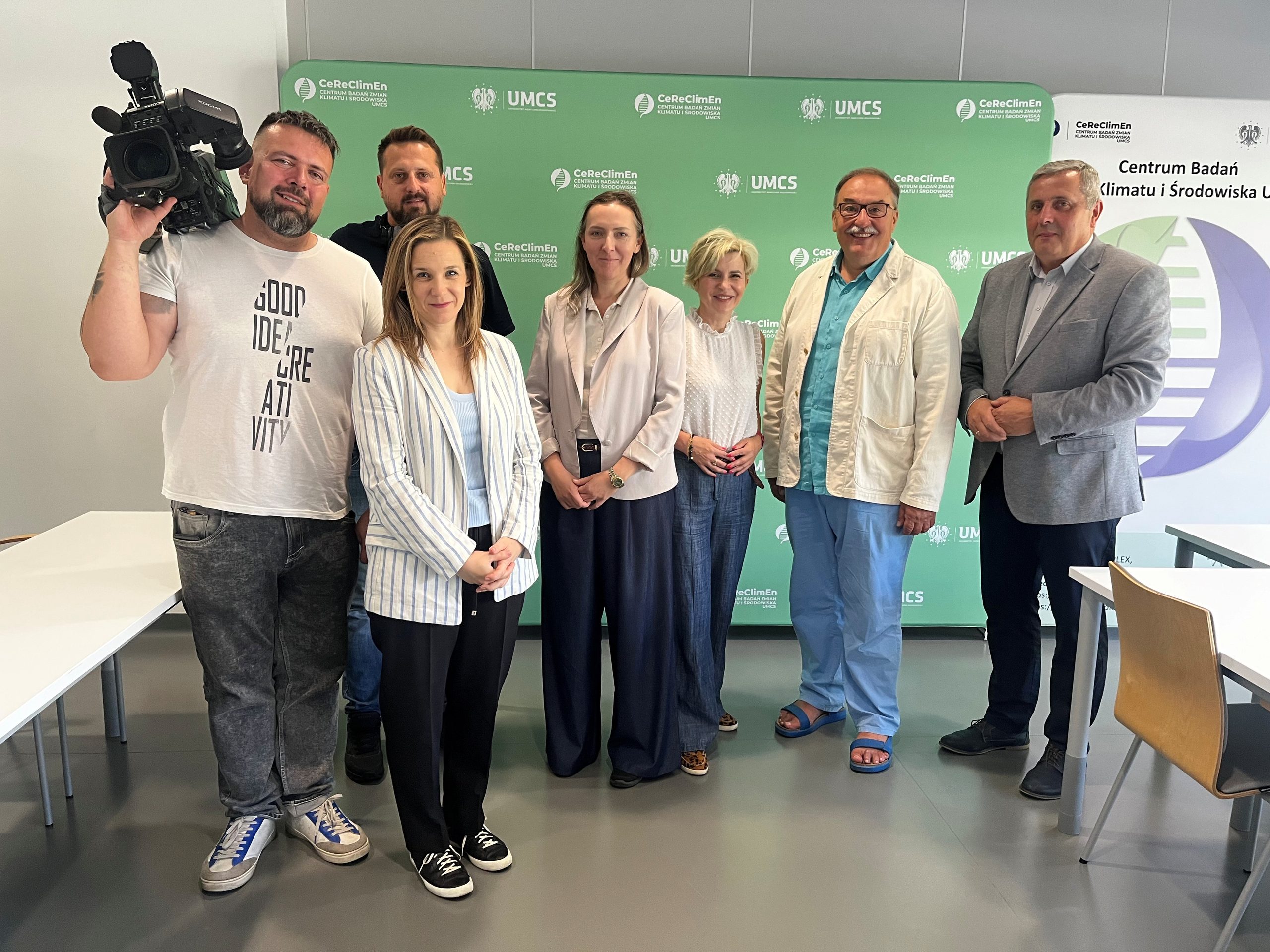 CeReClimEn UMCS – o Konkursie Grantowym Środowisko i Nauka w TVP3 Lublin 1 fot. Centrum CeReClimEn UMCS scaled